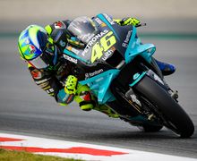 MotoGP Catalunya 2021 - Gagal Start 10 Besar, Rossi Bahagia Lihat Sisi Positifnya