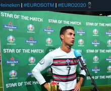 EURO 2020 - Ukir 3 Rekor Namun 'Ada Cacat', Ronaldo Berpesan Begini