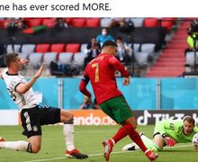 EURO 2020 - Ronaldo Ukir Rekor Lagi Tapi Kalah, Pelatih Portugal Sarankan Tak Apa-apa Menangis