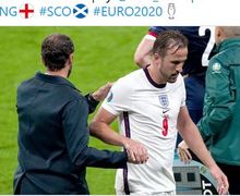 EURO 2020 - Imbang Lawan Skotlandia, Timnas Inggris Menuai Kabar Buruk