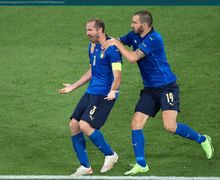 Keanehan Semifinal Euro 2020 - Leonardo Bonucci Dihadang Kembali ke Lapangan Setelah Tendangan Penalti