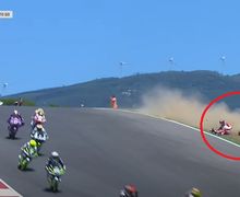 CEV Moto3 Portugal 2021 - Crash Rider Indonesia Karena Benda Asing di Sirkuit