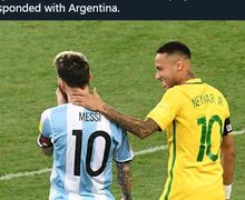 Copa America 2021 - Demi Wujudkan Harapan Neymar Jr, Kaki Messi Sampai Berdarah-darah