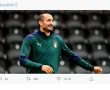 Respon Chiellini Bayangkan Pemain Cadangan Inggris Main di Final EURO 2020