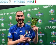 Italia Juara EURO, Bonucci Sita Perhatian, Sindir Ronaldo dan Pogba?