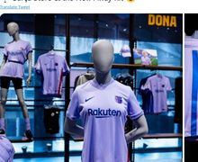 Barcelona Resmi Rilis Jersey Tandangnya, Ungu Jadi Pilihannya!