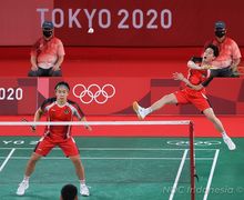 Olimpiade Tokyo 2020 - Marcus/Kevin Bisa Bikin Ganda Putra Nomor 1 Malaysia Menangis Kedelapan Kalinya Hari Ini