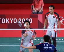 Olimpiade Tokyo 2020 - Gagal ke Final, Ahsan/Hendra Akui Tak Bisa Keluar dari Tekanan Lawan