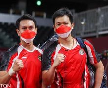 Ditanya Soal Ikut Olimpiade Paris 2024, Ahsan/Hendra Tantang Juniornya