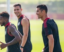 6 Hal Spesial dari Latihan Pertama Cristiano Ronaldo di Man United