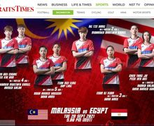 Piala Sudirman 2021 - Turunkan Tim Lapis Kedua yang Gugup, Malaysia Ikuti Jejak Indonesia