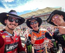 Hasil MotoGP Amerika 2021 - Marc Marquez Juara dengan Cara Mengerikan!