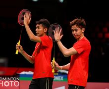 Hasil Semifinal Piala Thomas 2020 - Fajar/Rian Libas Ganda Putra Denmark, Indonesia Resmi Lolos ke Final!