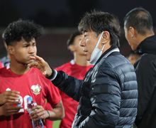 Indonesia Vs Australia - Sebut Skuat Garuda Ketakutan, Shin Tae-yong Bantu Pemain Dapatkan Kepercayaan Diri