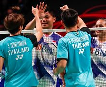 Denmark Open 2021 - Ada Interaksi Manis Praveen/Melati dengan Pebulutangkis Thailand Ini