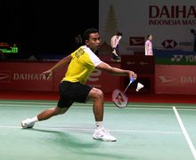 Indonesia Masters 2021 - Gara-Gara Ini, Tommy Sugiarto Harus Angkat Kaki Lebih Dulu!