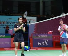 Indonesia Open 2021 - Dipermainkan Unggulan Juara Thailand, Gregoria Nyesel Sampai ke Hati
