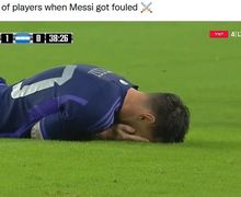 Tak Terduga! Lihat Apa yang Dilakukan Pemain Timnas Honduras ke Messi usai Dibantai Argentina
