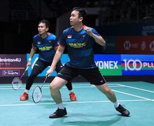 Indonesia Masters 2023 - Dibayangi Rekor, Ahsan/Hendra Tak Mau Kalah dari Leo/Daniel di Babak Kedua