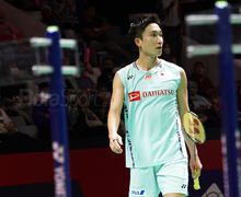 Hasil Indonesia Masters 2023 - Kesialan Kento Momota Belum Berakhir, Shi Yu Qi Menanti Anthony Ginting