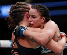 Brutal! Mantan Juara UFC Wanita Habisi 4 Pria Sekaligus di Oktagon