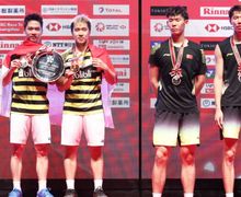 Tak Jadi Bertemu Marcus/Kevin, Langkah Duo Menara China Mulus ke Babak Final Thailand Open 2019