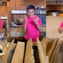 Jual iPad Bekas Rp1 Jutaan Segudang, Netizen Curiga Pajak Bea Cukai Dagangan Baim Wong 