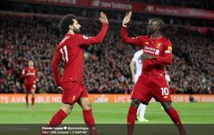 Reaksi Mohamed Salah Saat Tahu Sadio Mane Menang Penghargaan Pemain Terbaik Afrika 2019 