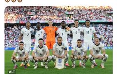 Hasil Euro 2024 - Southgate Ubah 1 Sistem, Inggris Tetap Cuma Imbang Tanpa Gol