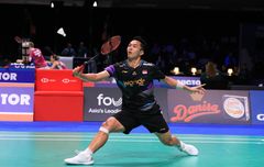 Hasil Kumamoto Masters Japan 2024 - Dominasi 51 Menit Jonatan Christie untuk Pijak Perempat Final, Wakil Denmark Ambyar