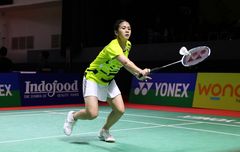 Indonesia Masters II 2024 - Sensasi Dhinda dalam Turnamen Super 100 Pertama, Runner-up Kejuaraan Dunia Junior 2023 Pilih Mundur di Tengah Laga