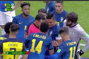 Hasil Kualifikasi Piala Dunia 2022 - Kiper Liverpool 2 Kali Selamat dari Kartu Merah, Brasil Nyaris Kena Comeback