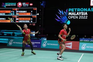 Malaysia Open 2022 - Head-to-head Fajar/Rian vs Goh/Nur, Pertemuan 2 Musuh Bebuyutan