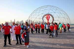 PIALA DUNIA - Para Fan yang Datang ke Qatar Wajib Tunjukkan Hasil Negatif COVID-19