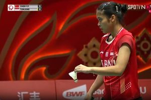 Hasil BWF World Tour Finals 2022 - Gregoria Sukses Obrak-abrik Tempo Juara Olimpiade, Ratu Bulu Tangkis China Dikasih Skor 1 Digit
