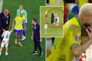 Piala Dunia 2022 - Momen Mengharukan Terjadi Saat Neymar Menangis Usai Brasil Disingkirkan Kroasia