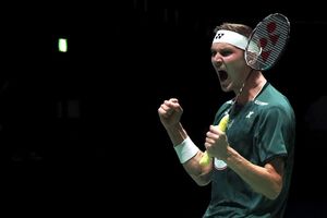 Hasil Thomas Cup 2024 - Denmark Sempurna, Viktor Axelsen cs Kompak Menang Kilat