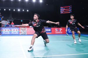 Hasil Spain Masters 2024 - 23 Menit Sabar/Reza Hidupkan Asa Juara Ganda Putra Indonesia Usai Tembus Semifinal