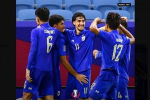 Hasil Piala Asia U-23 2024 Grup C - Assist Cantik Pemain Lyon Bikin Thailand Basmi Irak, Rekan Setim Ronaldo Ukir Brace