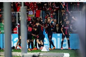 Bayer Leverkusen Lagi-lagi Lolos dari Maut, Rekor Unbeaten Armada Perang Xabi Alonso Berlanjut
