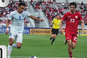 LIVE - Timnas U-23 Indonesia Tertinggal 2 Gol dari Uzbekistan, Rizky Ridho Diganjar Kartu Merah, Arhan Blunder