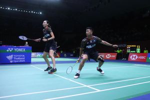 Hasil BWF World Tour Finals 2024 - Diwarnai Momen Pertandingan Disetop Sejenak, Dejan/Gloria Harus Akui Keunggulan Pasangan Malaysia