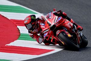 Hasil Sprint Race MotoGP Italia 2024 - Francesco Bagnaia Asapi Marc Marquez, Jorge Martin Terjatuh