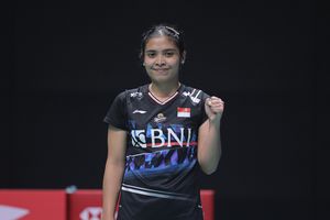 Hasil Indonesia Open 2024 - Gregoria Menangi Derbi Tuan Rumah, Wakil Thailand Menanti di Depan Mata