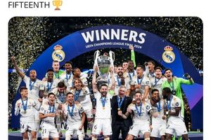 Boyong Trofi Liga Champions ke-15, Real Madrid Ubah Diri Jadi Anti-Peluru