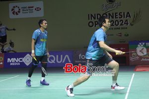 Hasil Indonesia Open 2024 - The Daddies Comeback Singkirkan Rival asal Thailand