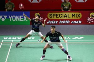 Indonesia Open 2024 - Dari Tertinggal 14-20 hingga 20-20, Fikri/Bagas Gagal Ambil Kesempatan dari Duo Lawak Denmark karena...