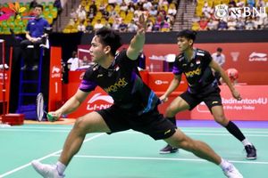 Hasil China Open 2024 - Juara Olimpiade Dibikin Frustrasi, Fikri/Daniel Menggila Sebelum Tantang Raja Terakhir