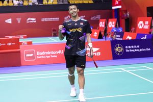 Hasil China Open 2024 - Sempat Kecolongan, Jonatan Christie Jaga Asa All Indonesia Final Lewat Laga Dramatis Tiga Gim