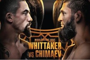 Hasil UFC 308 - Terlalu Dominan, Khamzat Chimaev Rusak Rahang Robert Whittaker